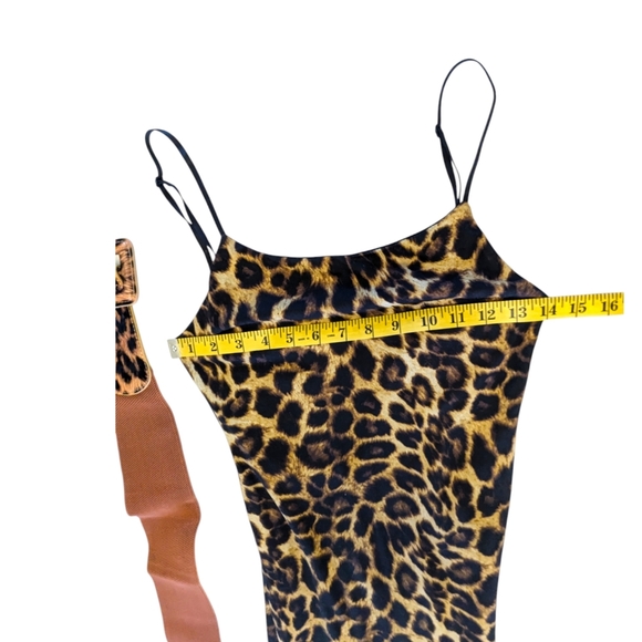 FINAL DAYS $5 Leopard midi dress form fitting CLOSET CLOSING - Picture 8 of 9